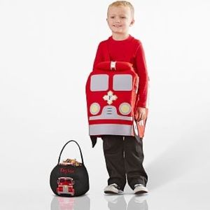 Pottery Barn Kids Fire Truck Halloween Costume